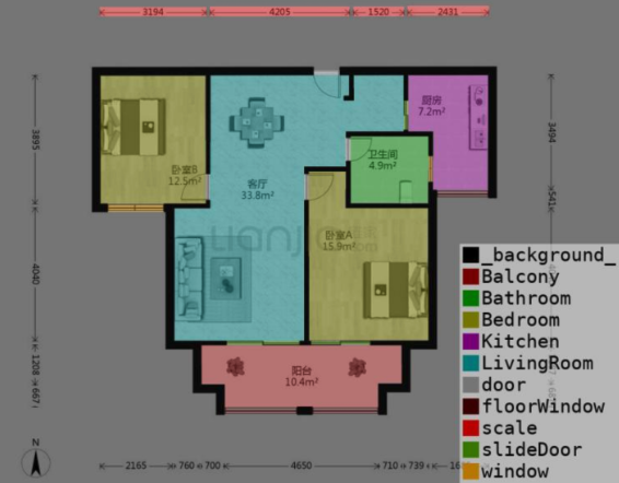 FloorPlan Detection Result